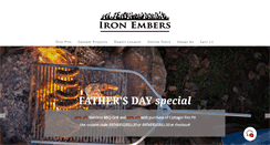 Desktop Screenshot of ironembers.com